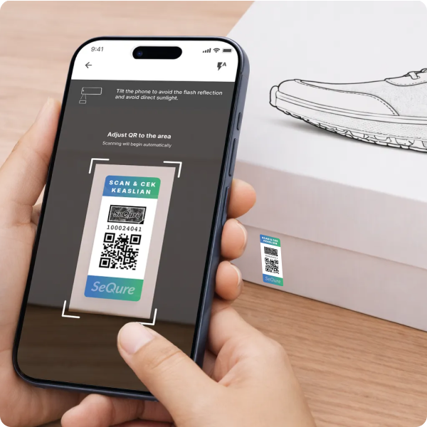 Scan QR Pada Produk