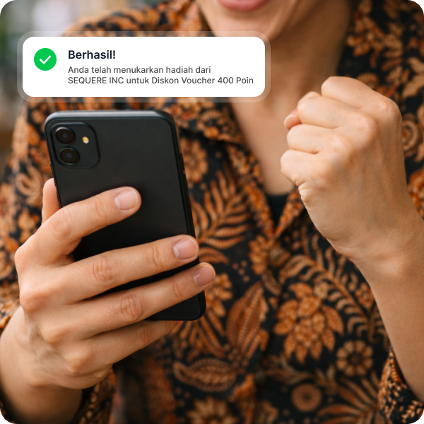 Tukarkan Dengan Reward Yang Menarik